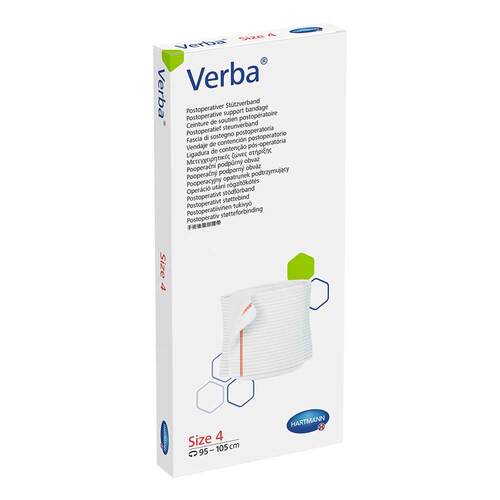 Verba Gr&ouml;&szlig;e 4 rot dauerel.Bandage - 1