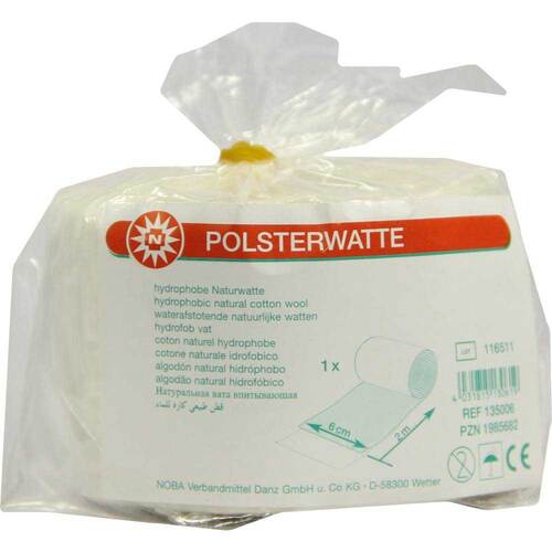 Polsterwatte gerollt 2mx6cm - 1