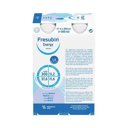 Fresubin Energy Drink Neutral Trinkflasche - 1