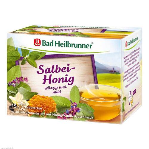 Bad Heilbrunner Tee Salbei Honig Filterbeutel - 1