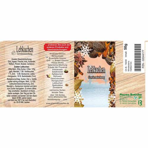 Lebkuchengew&uuml;rz - 2