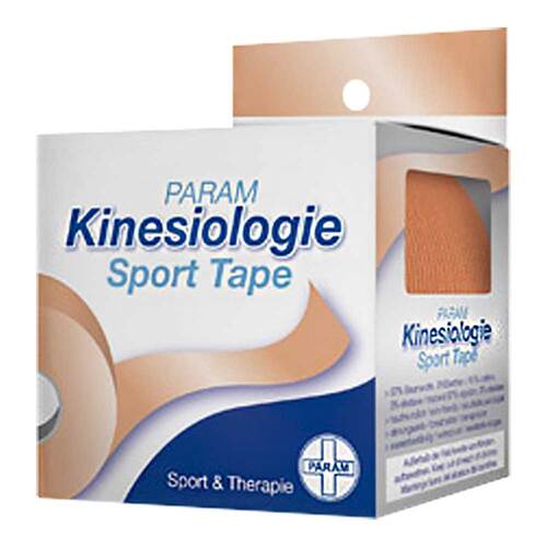 Kinesiologie Sport Tape 5 cm x 5 m beige - 1