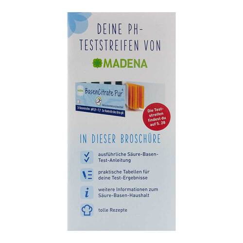 Basen Citrate Pur Teststreifen pH 5,9 - 7,7 n.Apot.R.Keil - 1