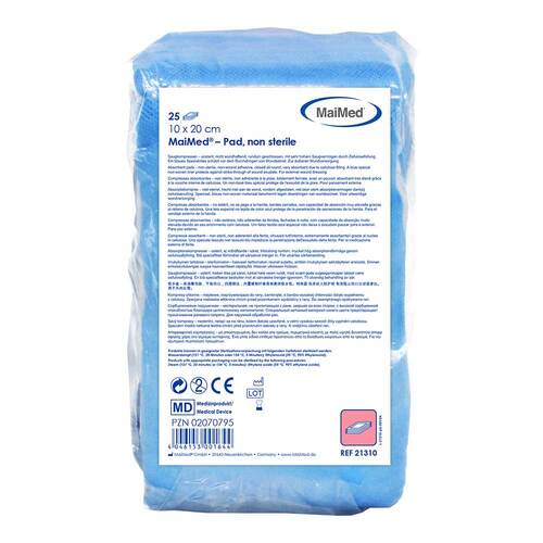 Saugkompressen unsteril 10x2 - 1