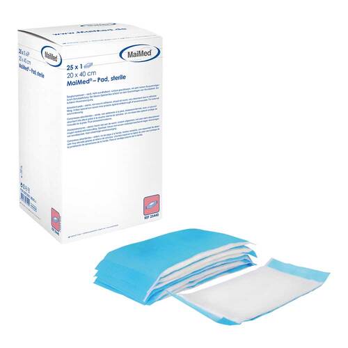 Saugkompressen steril 10x20c - 1