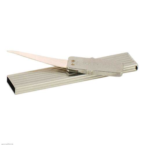 Zahnstocher Silberblatt flac - 1