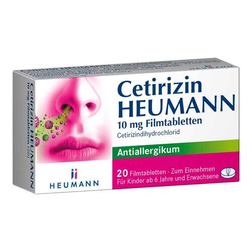 Cetirizin HEUMANN 10 mg Filmtabletten - 1