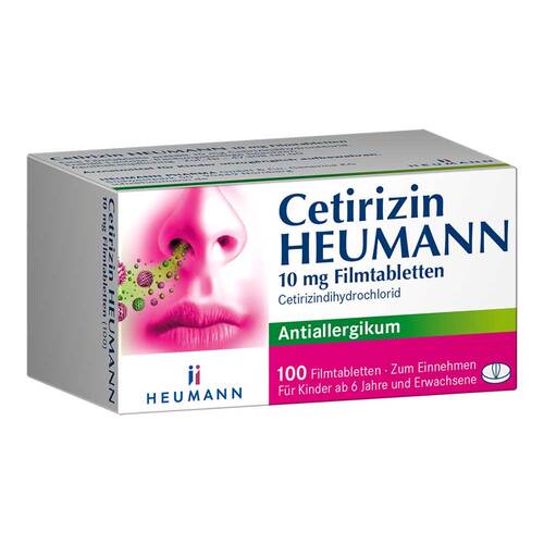 Cetirizin HEUMANN 10 mg Filmtabletten - 1