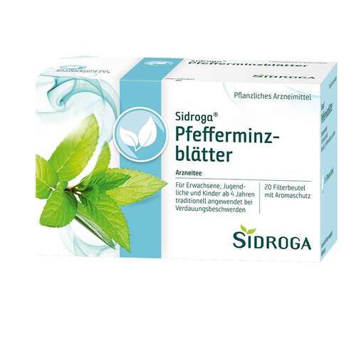 Sidroga Pfefferminzbl&auml;tter Tee Filterbeutel - 1