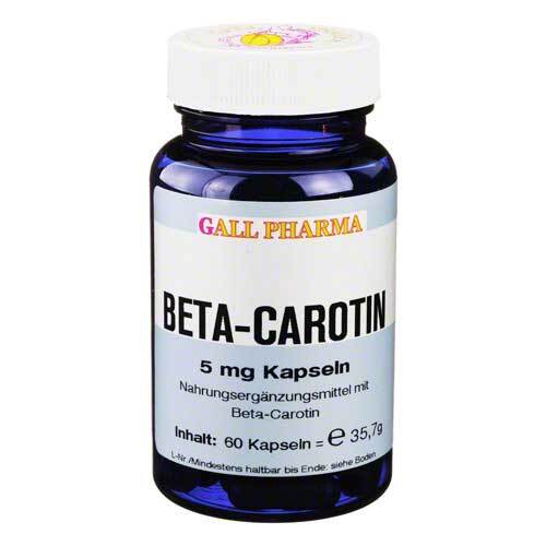 Beta Carotin 5 mg Kapseln - 1