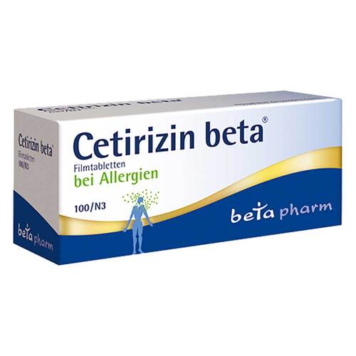 Cetirizin beta® Filmtabletten bei Allergien - 1