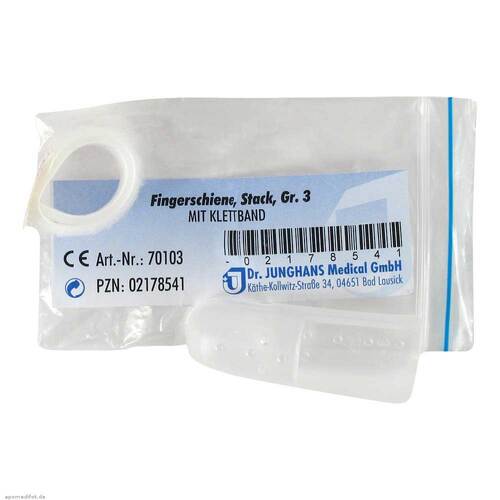 Fingerschiene nach Stack Gr&ouml;&szlig;e 3 Klettband - 1