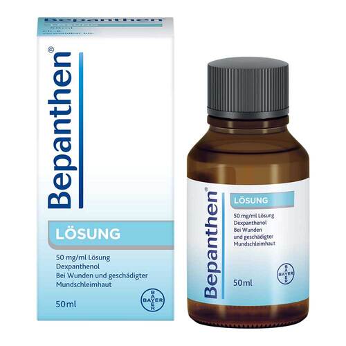 Bepanthen® L&ouml;sung bei Schleimhautverletzungen im Mundraum - 1