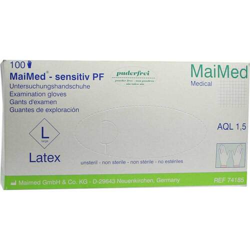 Maimed Handschuhe Sensitiv puderfrei Gr&ouml;&szlig;e L - 1