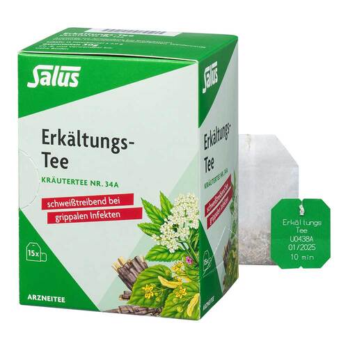 Erk&auml;ltungs-Tee Kr&auml;utertee Nr.34a Salus Filterbeutel  - 1