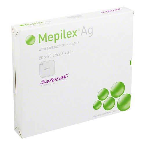 Mepilex Ag Verband 20x20cm s - 1