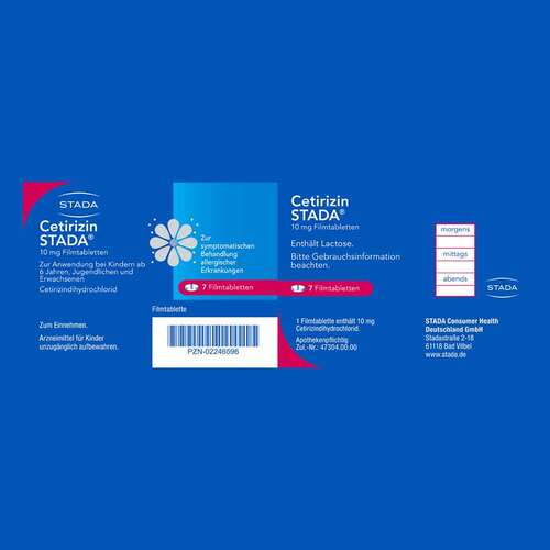 Cetirizin STADA 10 mg Filmtabletten - 5