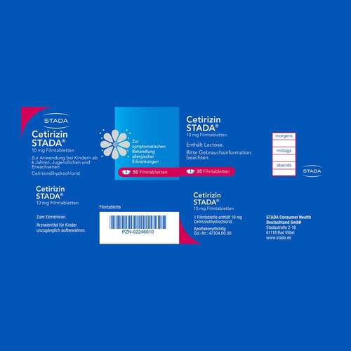Cetirizin STADA 10 mg Filmtabletten - 5