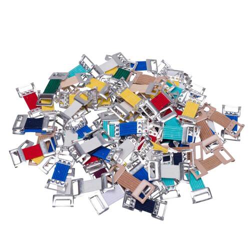 Verbandklammern Mix farbig sortiert - 1