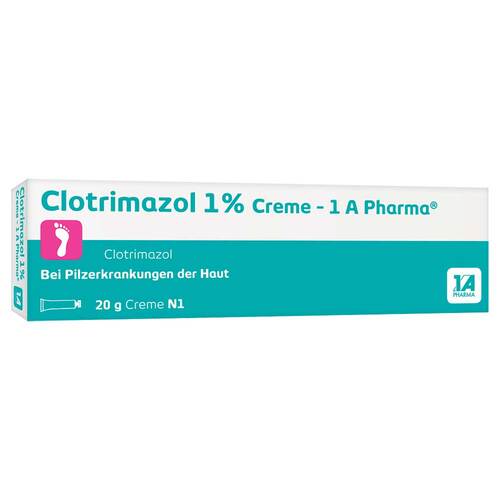 Clotrimazol 1% Creme 1A Phar - 1