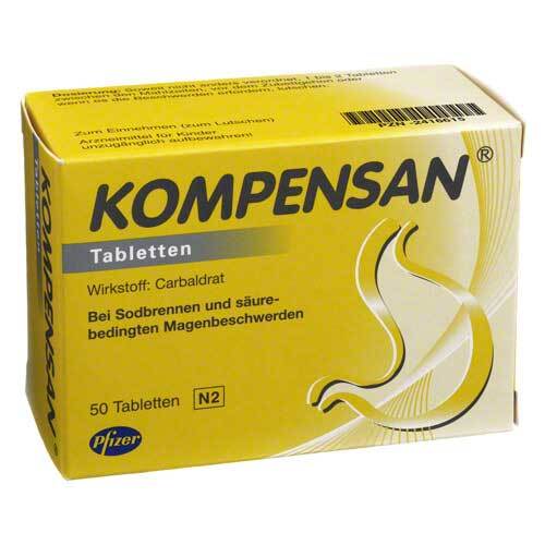 KOMPENSAN® 340mg Tabletten – Bei Sodbrennen  - 1