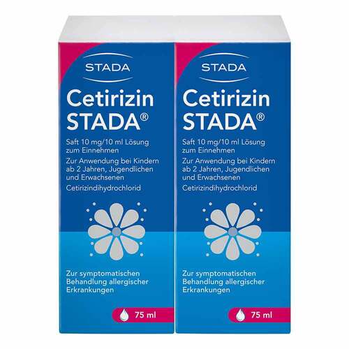 Cetirizin STADA Saft 10 mg / 10 ml - 1