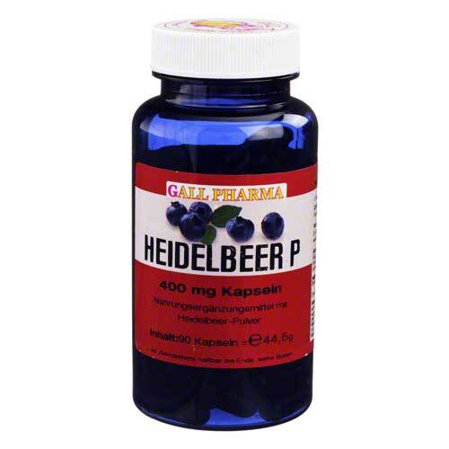 Heidelbeer P 400 mg Kapseln - 1