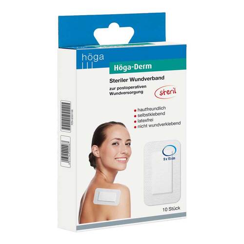 H&ouml;ga Derm Pflaster 150mmx90mm steril - 1
