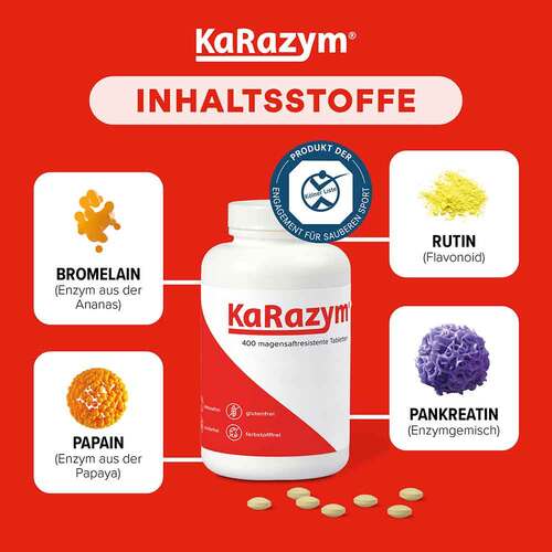 Karazym magensaftresistente Tabletten - 2