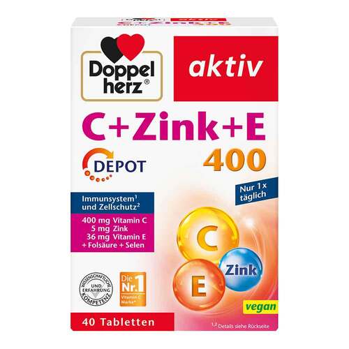 Doppelherz C+Zink+E Depot Tabletten - 1