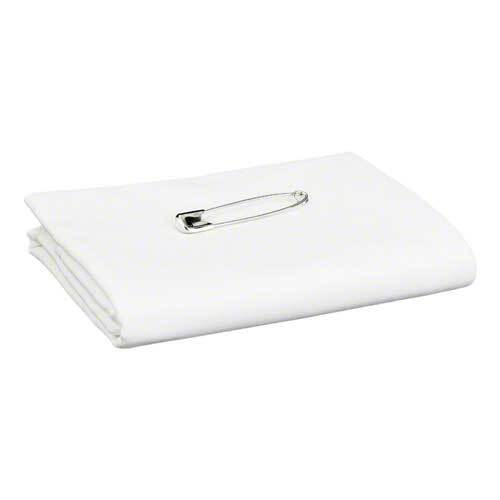 Dreiecktuch BW 90x90x127 wei&szlig; mit Sicherheitsn. - 1