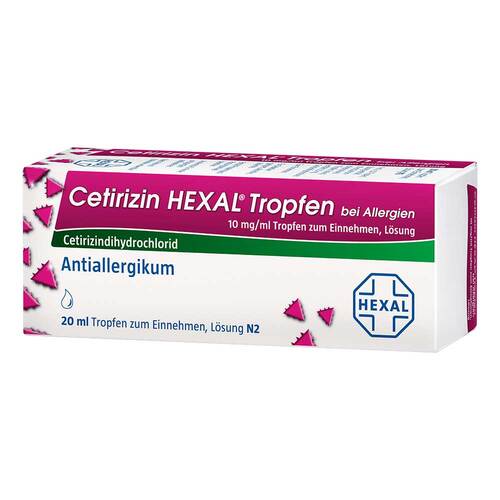 Cetirizin Hexal Tropfen bei Allergien - 1