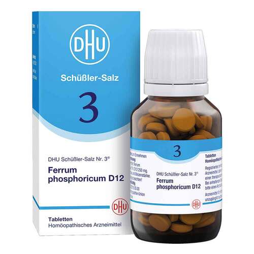 DHU Sch&uuml;&szlig;ler-Salz Nr. 3 Ferrum phosphoricum D12 Tabletten - 1