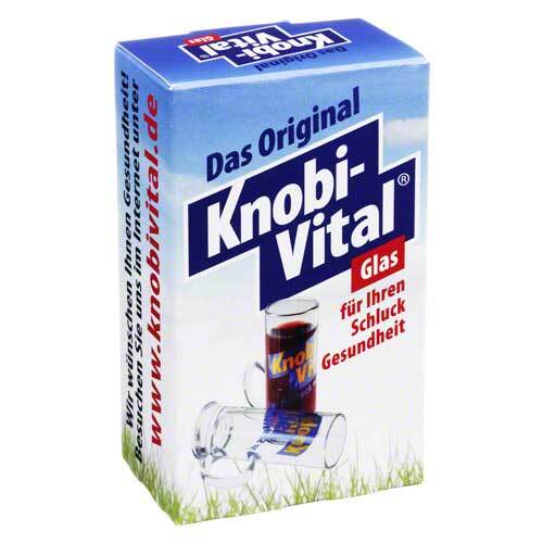 Knobivital Glas 5 cl Messbecher - 1