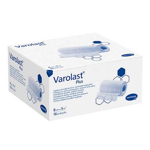 Varolast Plus Zinkleimbinde 8 cm x 5 m - 1