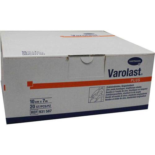 Varolast Plus Zinkleimbinde 10 cm x 7 m - 1