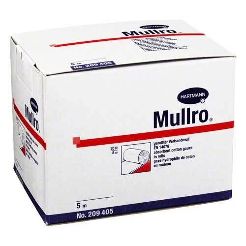 Mullro Verbandmull gerollt 10 cm x 5 m - 1