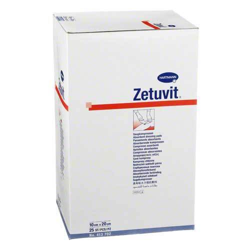 Zetuvit Saugkompresse steril 10x20 cm - 1