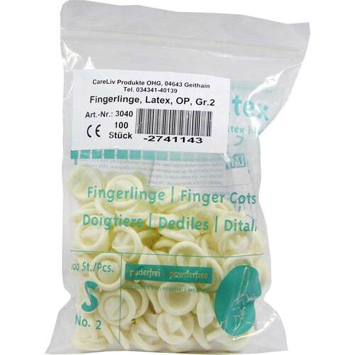 Fingerling Latex OP Gr&ouml;&szlig;e 2 - 1
