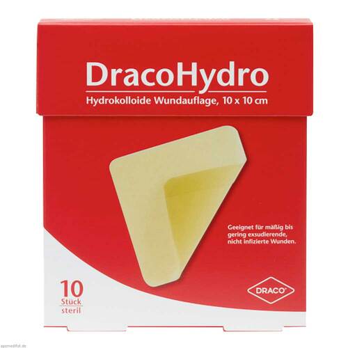 Dracohydro Hydrokoll.Wundauflage 10x10cm - 1