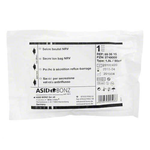 Sekretbeutel steril 1,5 l 90 - 1