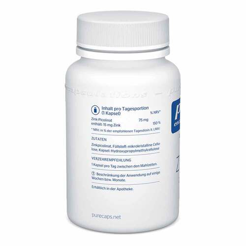 Pure Encapsulations Zink 15 Zinkpicolinat Kapseln - 3