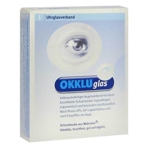 Okkluglas Uhrglasverband - 1