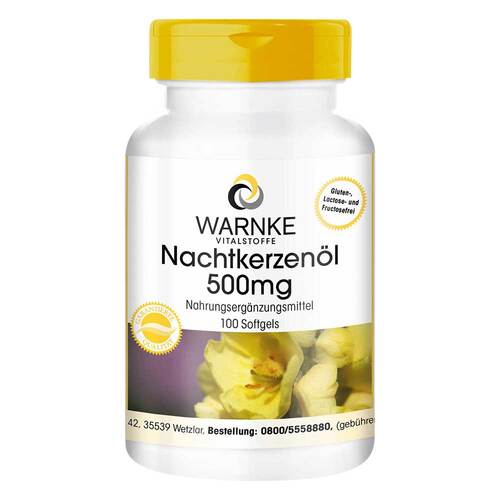 Nachtkerzen&ouml;l 500 mg Kapseln - 1