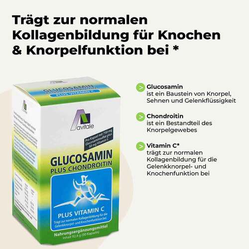 Glucosamin 750 mg + Chondroitin 100 mg Kapseln - 3