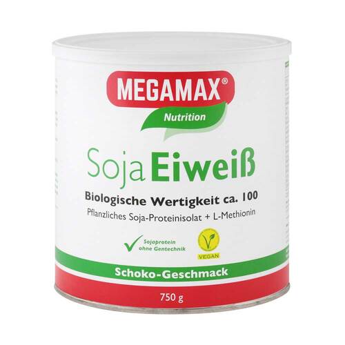 Megamax Soja Eiwei&szlig; Schoko Pulver - 1