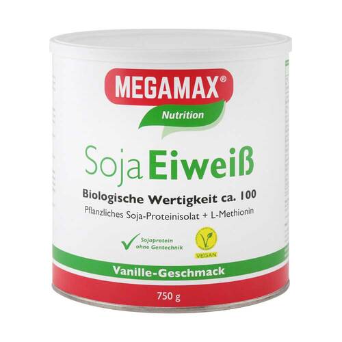 Megamax Soja Eiwei&szlig; Vanille Pulver - 1