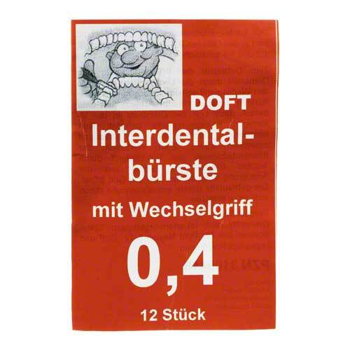 Interdentalb&uuml;rste 0,4 mit Wechselgriff Doft - 1