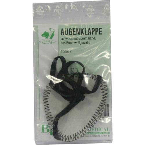 Augenklappe oval mit Gummiband - 1