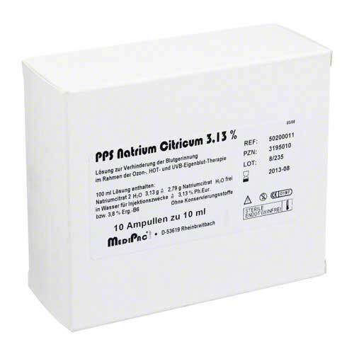 Natriumcitrat 3,13% Ampullen - 1